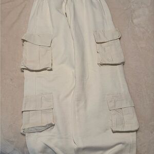 Garage Cream Fleece Joggers